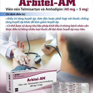 Thuốc tim mạch - huyết áp Arbitel-AM