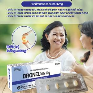 Thuốc điều trị xương khớp Dronel Tablet 35mg
