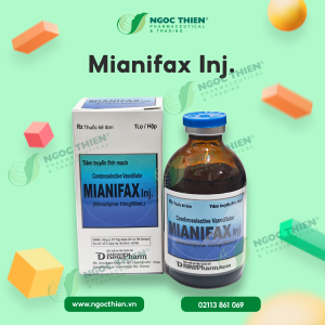 Thuốc tác động lên hệ thần kinh Mianifax Inj.